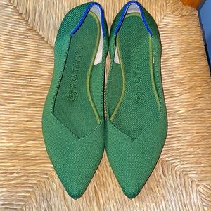 Rothys Kelly green 7.5